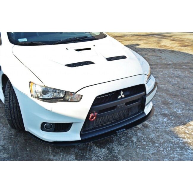 Maxton Design Racing Front Ansatz V.3 / V3 für Mitsubishi Lancer Evo X