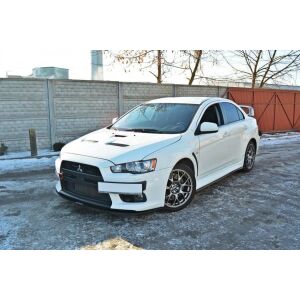 Maxton Design Racing Front Ansatz V.3 / V3 für Mitsubishi Lancer Evo X