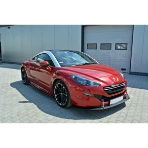 Maxton Design Racing Front Ansatz für PEUGEOT RCZ...