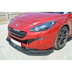 Maxton Design Racing Front Ansatz für PEUGEOT RCZ FACELIFT