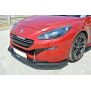 Maxton Design Racing Front Ansatz für PEUGEOT RCZ FACELIFT