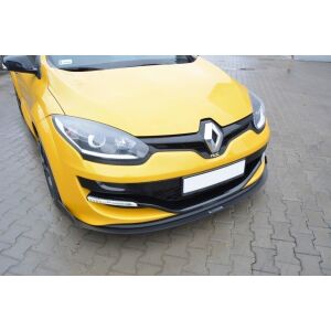 Maxton Design Racing Front Ansatz für RENAULT MEGANE MK3 RS