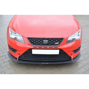 Maxton Design Racing Front Ansatz für SEAT LEON III...