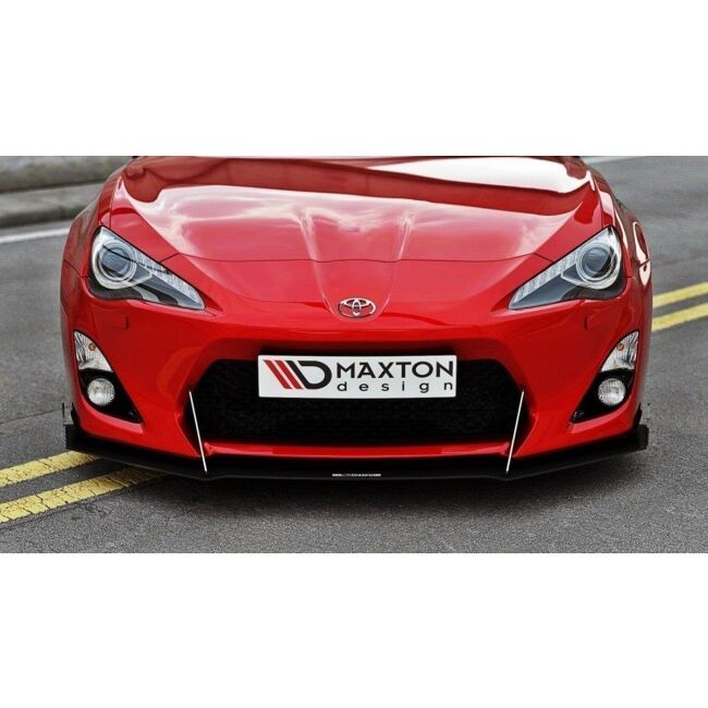 Maxton Design Racing Front Ansatz für TOYOTA GT86 mit Wings