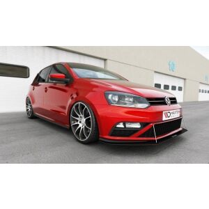 Maxton Design Racing Front Ansatz für VW POLO MK5...