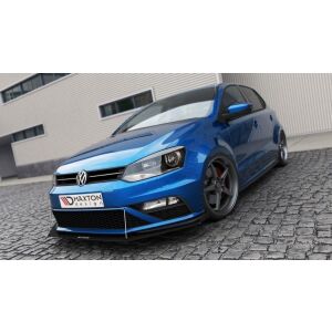 Maxton Design Racing Front Ansatz für VW POLO MK5...