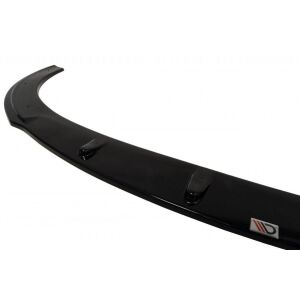 Maxton Design Front Ansatz für SEAT IBIZA IV CUPRA(6J) vor Facelift schwarz Hochglanz