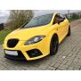 Maxton Design Front Ansatz für SEAT LEON MK2 CUPRA FR (vor Facelift) schwarz Hochglanz