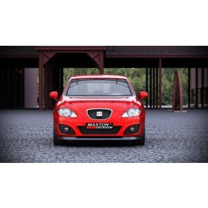 Maxton Design Front Ansatz für SEAT LEON MK2...