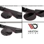 Maxton Design Front Ansatz für SEAT LEON III CUPRA / FR schwarz Hochglanz