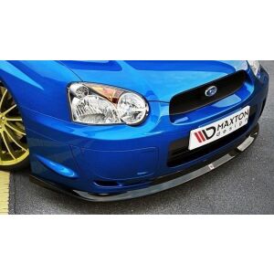 Maxton Design Front Ansatz für Subaru Impreza WRX STI (BLOBEYE) schwarz Hochglanz