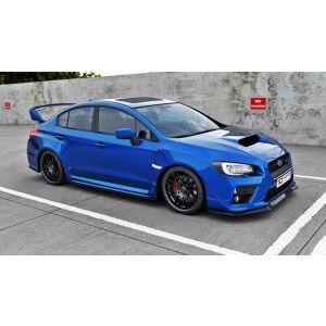 Maxton Design Front Ansatz für Subaru Impreza MK4 WRX STI V.1 / V1 schwarz Hochglanz