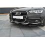 Maxton Design Front Ansatz V.1 / V1 für Audi A6 C7 schwarz Hochglanz