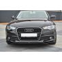 Maxton Design Front Ansatz V.1 / V1 für Audi A6 C7 schwarz Hochglanz