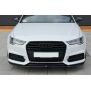 Maxton Design Front Ansatz V.1 / V1 für Audi A6 C7 S-line/ S6 C7 Facelift schwarz Hochglanz