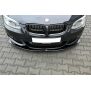 Maxton Design Front Ansatz V.1 / V1 für BMW 3er E92 M Paket FACELIFT schwarz Hochglanz