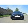 Maxton Design Front Ansatz V.1 / V1 für Lexus IS Mk3 Facelift F-Sport schwarz Hochglanz