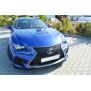 Maxton Design Front Ansatz V.1 / V1 für Lexus RC F schwarz Hochglanz