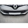 Maxton Design Front Ansatz V.1 / V1 für Renault Clio Mk4 schwarz Hochglanz