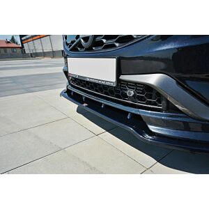 Maxton Design Front Ansatz V.1 / V1 für Volvo V60 Polestar Facelift schwarz Hochglanz