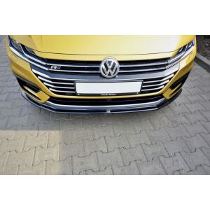 Maxton Design Front Ansatz für V.1 / V1 VW ARTEON schwarz Hochglanz