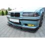 Maxton Design Front Ansatz V.2 / V2 für BMW M3 E36 schwarz Hochglanz
