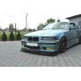 Maxton Design Front Ansatz V.2 / V2 für BMW M3 E36 schwarz Hochglanz