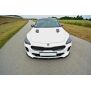 Maxton Design Front Ansatz V.2 / V2 für KIA STINGER GT schwarz Hochglanz