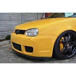 Maxton Design Front Ansatz für VW GOLF 4 R32 schwarz Hochglanz