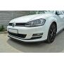 Maxton Design Front Ansatz für VW GOLF 7 schwarz Hochglanz