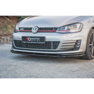 Maxton Design Front Ansatz V.1 / V1 für VW Golf 7 GTI  schwarz Hochglanz