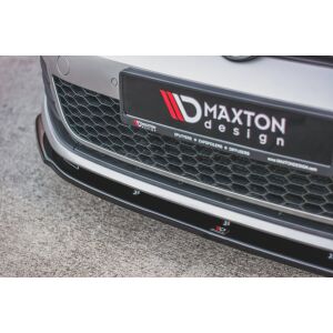 Maxton Design Front Ansatz V.1 / V1 für VW Golf 7 GTI  schwarz Hochglanz