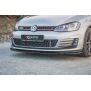 Maxton Design Front Ansatz V.1 / V1 für VW Golf 7 GTI  schwarz Hochglanz