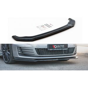 Maxton Design Front Ansatz V.2 / V2 für VW Golf 7 GTI  schwarz Hochglanz
