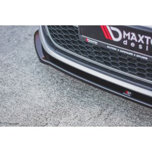 Maxton Design Front Ansatz V.2 / V2 für VW Golf 7 GTI  schwarz Hochglanz