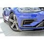 Maxton Design Front Ansatz V.1 / V1 für VW Golf 7 R / R-Line Facelift schwarz Hochglanz