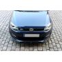 Maxton Design Front Ansatz für VW POLO MKV schwarz Hochglanz
