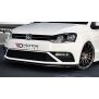 Maxton Design Front Ansatz für V.1 / V1 VW POLO MK5 GTI FACELIFT schwarz Hochglanz