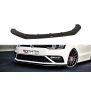 Maxton Design Front Ansatz für V.1 / V1 VW POLO MK5 GTI FACELIFT schwarz Hochglanz