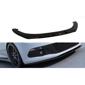 Maxton Design Front Ansatz für VW SCIROCCO schwarz Hochglanz
