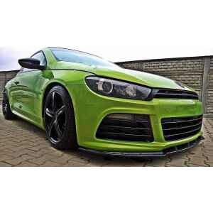 Maxton Design Front Ansatz für VW SCIROCCO R schwarz...