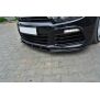 Maxton Design Front Ansatz für VW SCIROCCO R schwarz Hochglanz