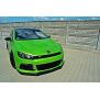 Maxton Design Front Ansatz für VW SCIROCCO R ver2 schwarz Hochglanz