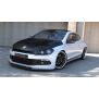 Maxton Design Front Ansatz für VW SCIROCCO R-LINE schwarz Hochglanz