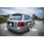 Maxton Design Mittlerer Heckdiffusor Ansatz für AUDI RS6 C5 AVANT schwarz Hochglanz