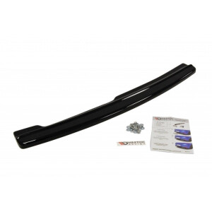 Maxton Design Mittlerer Heckdiffusor Ansatz für BMW 3er E92 M Paket schwarz Hochglanz