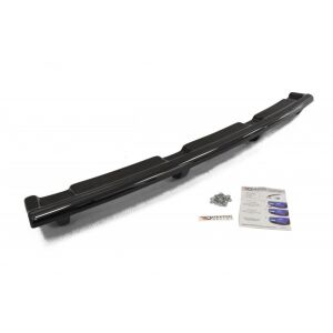 Maxton Design Mittlerer Heckdiffusor Ansatz für BMW 4er F32 M Paket im DTM LOOK schwarz Hochglanz