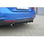 Maxton Design Mittlerer Heckdiffusor Ansatz für BMW 4er F32 M Paket im DTM LOOK schwarz Hochglanz