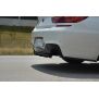 Maxton Design Mittlerer Heckdiffusor Ansatz für BMW 6er Gran Coupé M Paket DTM LOOK schwarz Hochglanz