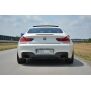 Maxton Design Mittlerer Heckdiffusor Ansatz für BMW 6er Gran Coupé M Paket DTM LOOK schwarz Hochglanz